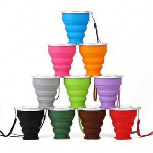 Botella de Agua Plegable de Silicona Portátil para Deportes y Actividades al Aire Libre - Product Image 1