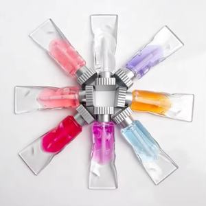 Flacon de brillant à lèvres avec bouchon, contenant de brillant à lèvres en forme de crème glacée, emballage de brillant à lèvres, tubes en plastique - Product Image 6