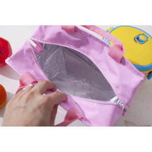 Bolsa térmica para el almuerzo con paquete de hielo, impermeable, para almacenamiento en frío o caliente, para viajes - Product Image 4