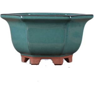 For bonsai lovers supplies high quality bonsai pot ceramic glazed material planters