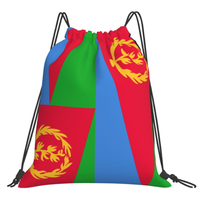 Sac en toile d'Érythrée en gros, personnalisable, pour événements sportifs, décorations de célébration, accessoires de supporter sur le thème du drapeau national