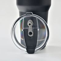 Bouteille d'eau en acier inoxydable de 30 oz, étanche, portable, avec haut-parleur sans fil Bluetooth intégré