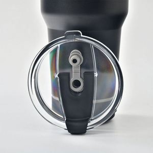 Bouteille d'eau en acier inoxydable de 30 oz, étanche, portable, avec haut-parleur sans fil Bluetooth intégré - Product Image 4
