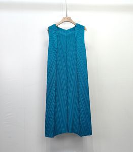 Vestidos Casuales de Verano para Mujer, Ecológicos, Lavables, Antiarrugas, Tejidos, con Cintura Natural, Plisados, hasta la Rodilla, Simples y Versátiles - Product Image 5