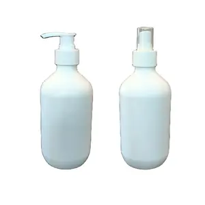 Botella vacía de plástico para desinfectar manos, espray de plástico HDPE, 60ml, 100 ml, 200ml, 300ml, 500ml, 600ml