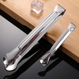 Pinces à sucre en acier inoxydable 304, mini-pinces à glace dorées, personnalisables avec logo, modèle SYH390, pour cuisine, vente en gros - Product Image 3