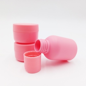 Hot Selling 50ml 60ml Empty Pink <b>Perfume</b> Plastic Toner <b>Spray</b> <b>Bottles</b> Cosmetics Containers and Jar for Skin Care Set - Product Image 3