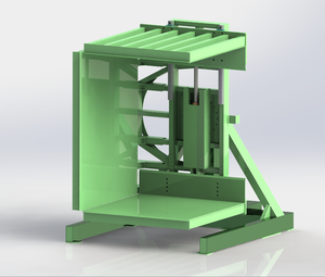 Palet Değiştirme Makinesi Palet Çevirici Palet Ters Çevirme Makinesi, Palet İnvertörü Tam Elektrikli Depo Palet İnvertörü - Product Image 3