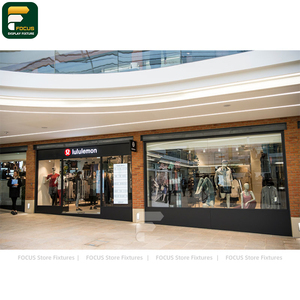 ชั้นวางเสื้อผ้าพร้อมชั้นวางด้านบนสำหรับร้านค้าปลีกเสื้อผ้า - Product Image 3