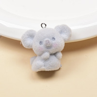 Pendentif en résine floquée 3D, motif koala mignon et chat porte-bonheur, idéal pour la décoration et les loisirs créatifs – Nouveau produit à prix réduit, haute qualité, en stock