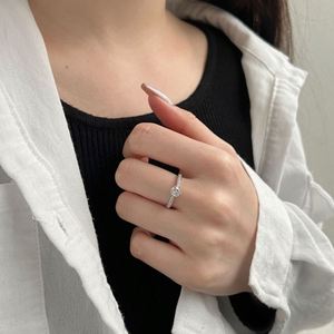 Dylam Personalized Design Fine Jewelry S925 <b>Silver</b> <b>Eternity</b> Band Colorful 5A Cubic Zirconia Birthstone Jewelry <b>Rings</b> for Women - Product Image 4