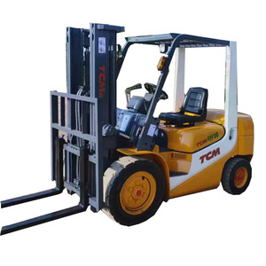 Motor diésel TCM6 FD30 Maquinaria de construcción Todas las piezas son originales Alta calidad En stock 100% Carretilla elevadora usada lista para la venta - Product Image 1