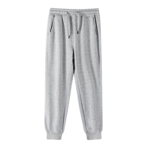 Nuovi <span class=keywords><strong>Pantaloni</strong></span> Sportivi Traspiranti ed Elastici in Cotone con Inserti in Pile, Modello Harem Casual con Laccetti alla Caviglia per <span class=keywords><strong>Uomo</strong></span> e Donna - Product Image 4
