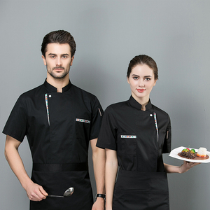 <span class=keywords><strong>Veste</strong></span> <span class=keywords><strong>de</strong></span> Chef unisexe, manteau <span class=keywords><strong>de</strong></span> Chef pour hommes, uniforme <span class=keywords><strong>de</strong></span> Chef <span class=keywords><strong>de</strong></span> <span class=keywords><strong>cuisine</strong></span> <span class=keywords><strong>de</strong></span> Restaurant pour hommes, nouvelle mode - Product Image 4