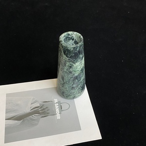 <span class=keywords><strong>Vasi</strong></span> in Marmo Verde Alpi Naturale Stonekocc, Venature Uniche, Sfumature di Colore Lussuose, Squisiti per Centrotavola Matrimoniali - Product Image 5