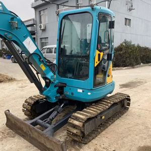 รถขุดขนาดเล็ก Kubota KX135 มือสองจากญี่ปุ่นแท้ น้ำหนัก 3.5 ตัน ระบบไฮดรอลิก ชั่วโมงการใช้งานต่ำ แบบ Zero Tail เหมาะสำหรับงานฟาร์มและจัดสวน - Product Image 3