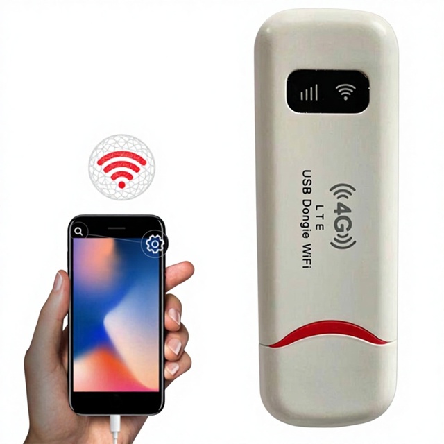 Wireless 4G Dongle Cross-border Portable WiFi Europe Qualcomm LTE Router Modem