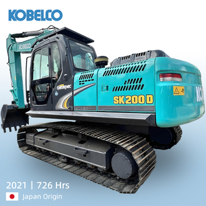 รถขุดตีนตะขาบ <span class=keywords><strong>Kobelco</strong></span> SK200D ของแท้จากญี่ปุ่น ขนาด 20 ตัน มือสอง พร้อมเครื่องยนต์ฮีโน่ ปั๊ม และเกียร์ ความจุบุ้งกี๋ 0.<span class=keywords><strong>8</strong></span> ลบ.ม. - Product Image 1