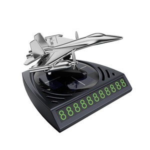 Panneau <span class=keywords><strong>de</strong></span> stationnement temporaire à énergie solaire, diffuseur d'arômes pour voiture, ornements d'avion et affichage <span class=keywords><strong>de</strong></span> <span class=keywords><strong>numéro</strong></span> <span class=keywords><strong>de</strong></span> <span class=keywords><strong>téléphone</strong></span>, accessoires intérieurs - Product Image 1