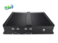 ELSKY SPC450 Mini PC industriel Intel Core I5 5200U DDR3 6COM 10USB 4*LAN sans ventilateur Nouveau Kiosque en libre-service