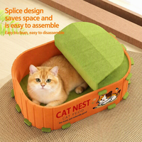 Jouet pour chat en feutre, griffoir triangulaire, nid pour chat, outil de nettoyage des griffes