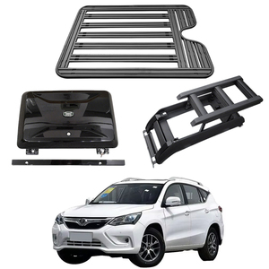 Porte-bagages <span class=keywords><strong>de</strong></span> toit en aluminium <span class=keywords><strong>de</strong></span> qualité supérieure avec échelle latérale et boîte latérale pour BYD Song 2017-2018 - Product Image 1