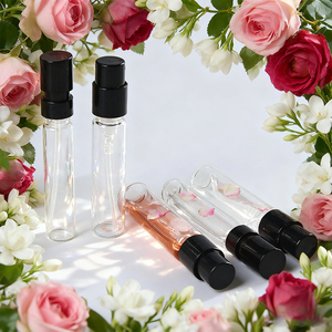 Campione libero tubo vuoto Spray 10ml bottiglia di profumo di vetro bottiglia di profumo vuota - Product Image 5
