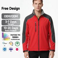 Chaqueta Cortavientos Personalizada con Logotipo, para Hombre, con Capucha, Cierre de Cremallera, Forro Polar, Impermeable, para Invierno