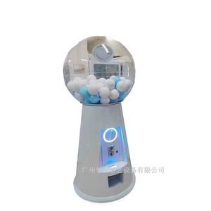 Máquina expendedora de gashapon pequeña y redonda, máquina de regalos para ceremonias de apertura, se pueden alquilar varios llaveros. - Product Image 5