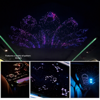 Feux arrière de voiture style ciel étoilé, éclairage ambiant galaxie, câble à fibres optiques en PMMA pour petites voitures OLIVER, 12 volts, DIY