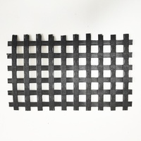 Reforzamiento de Geogrid de Poliéster Basáltico Recubierto de Betún Autoadhesivo de Alta Calidad 120kn, Certificado CE, para Pavimento Asfáltico