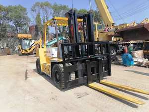 Chariot élévateur d'occasion de peinture originale importé du Japon TCM 50 Vente de machines de construction de 5 tonnes à Shanghai Stock de qualité parfaite - Product Image 5