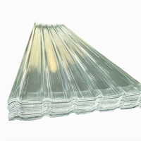 Panneau transparent en PRV ondulé anti-UV, plaque de toiture en fibre de verre pour serre, auvent pare-soleil, lucarne et couverture de toit