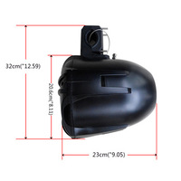 Kit audio marin pour jet ski Wave Runner H833, radio stéréo MP3 + 2 enceintes tour PMPO de 6,5 pouces 400 W, IP66, étanche