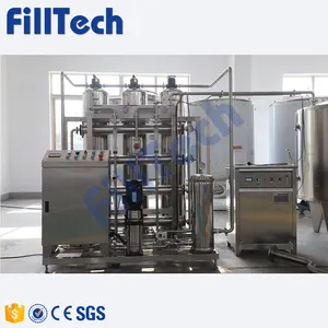 Automatic UV ozone reverse osmosis water filter system with pure water machine for mineral water plant