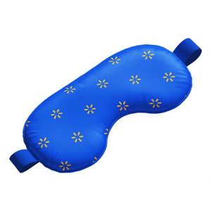 Customized Natural Satin Polyester Travel Eye Mask <b>Sleep</b> Personalized With Custom Logo for Promotional & Business Gifts - Product Image 1