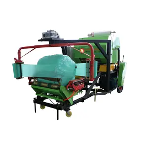 Combi Round Wrapper And Hay Baler Machine