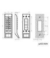 Meubles de gym spa mot de passe carte code sans clé bouton pression électrique numérique intelligent casier tiroir électronique armoire serrure