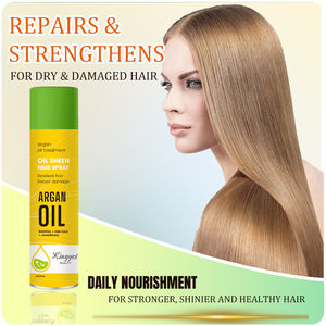 Olio d'oliva biologico <span class=keywords><strong>Spray</strong></span> per capelli forte trattenere il calore protettivo olio di cocco nutriente lucentezza fibra che tiene olio per capelli per lo Styling - Product Image 3