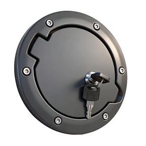 Tapa de Combustible con Cierre para <span class=keywords><strong>Jeep</strong></span> <span class=keywords><strong>Wrangler</strong></span> JK & Unlimited <span class=keywords><strong>Sport</strong></span> Sahara Rubicon 2007-2018 - Product Image 1