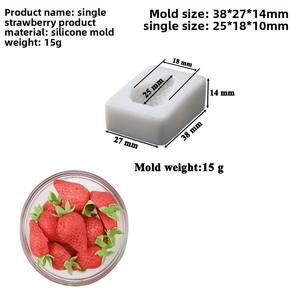 Varietà di piccole fragole frutta Mousse torta <span class=keywords><strong>stampi</strong></span> dolce francese Mini torta artificiale di riso in Silicone <span class=keywords><strong>stampi</strong></span> <span class=keywords><strong>per</strong></span> torta al cioccolato strumenti - Product Image 6