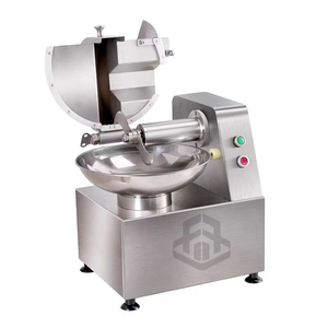 เครื่องบดเนื้ออัตโนมัติเชิงพาณิชย์สำหรับเนื้อวัว เนื้อหมู ใช้ในฟาร์ม ร้านอาหาร สำหรับทำไส้กรอกพริก ซาลาเปา เนื้อบอล - Product Image 4