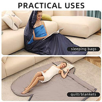Grand sac de couchage XXL, lavable à la Machine, large, pour Camping en plein air, pour maman, pour la randonnée