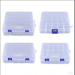 Caja de almacenamiento de herramientas Gunpla de plástico transparente moderna, técnica de inyección de PP para accesorios y piezas de Gundam, bolsa de herramientas - Product Image 1