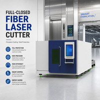 Machine de découpe laser à fibre industrielle encastrée avec table d'échange, certification CE pour le marché européen et australien