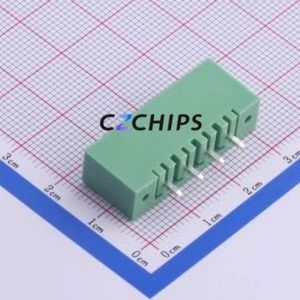 KF2EDGVM-5.0-4P Plug-in Terminal Block Through hole,P=5mm Connector Board-to-Board / Socket - Closed Screw Fixing 1x4P 5mm - Product Image 2