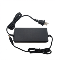 Adaptateur d'alimentation US AC/DC 12V 1.5A avec matériau PC