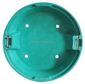 SMC 수지 잔디 맨홀 커버 잔디 심기를위한 정원 공원 물 우물에 대한 복합 맨홀 커버 - Product Image 4