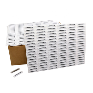 EAS Security Labels Self-Adhesive Glue Anti-Theft Labels Burglar Alarm Of 58kHz AM System For Retail Convenience Stores, Grocery Stores 1000 Per Box