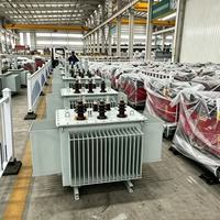 Transformator Celup Minyak Langsung dari Pabrik 200kVA 315kVA 500kVA 1000kVA 2500kVA Tegangan Menengah Tinggi HV 11kV 22kV 33kV LV 380V 400V
